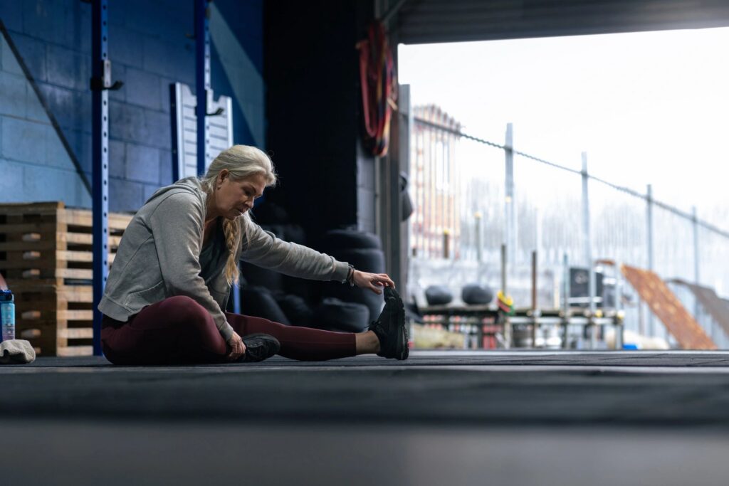 Stretching Before a Strength Training Session